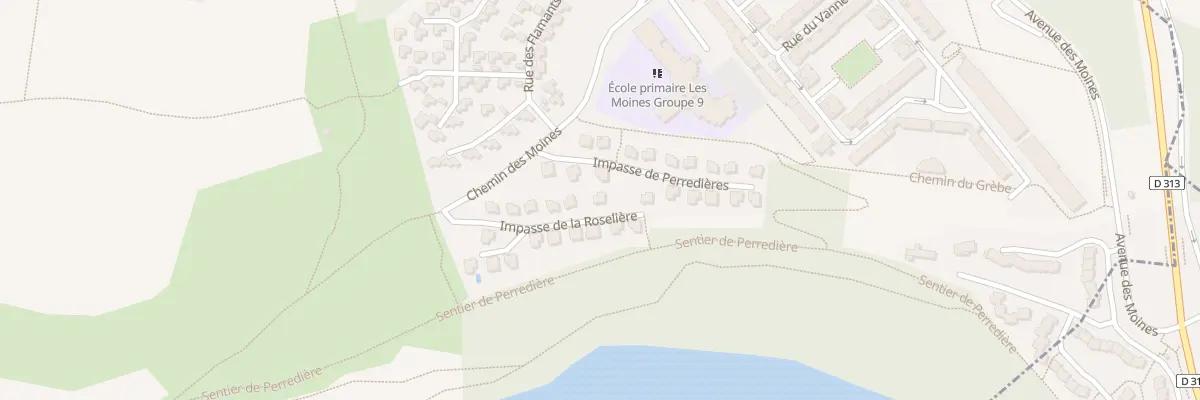 Plan du 135 Imp de la Roseliere à Saint-Quentin-Fallavier