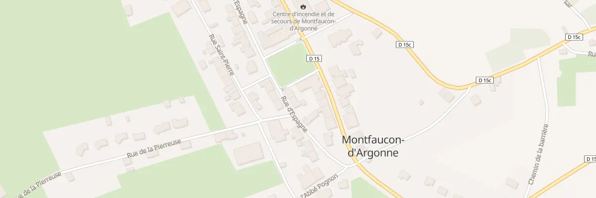 Plan du 4 Rue d’Espagne à Montfaucon-d’Argonne