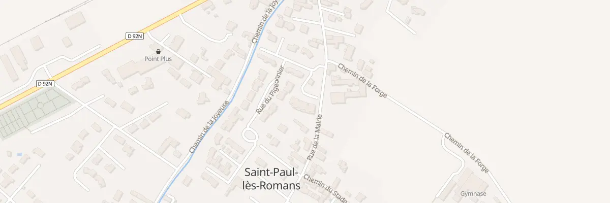 Plan du 1A Pas des Tilleuls à Saint-Paul-lès-Romans