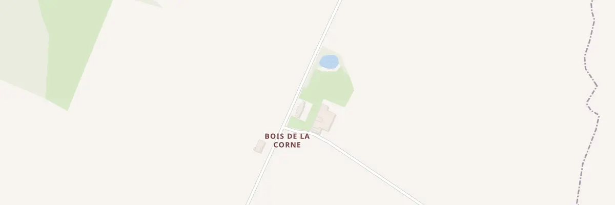 Plan du 8 Le Bois de la Corne à Thurey