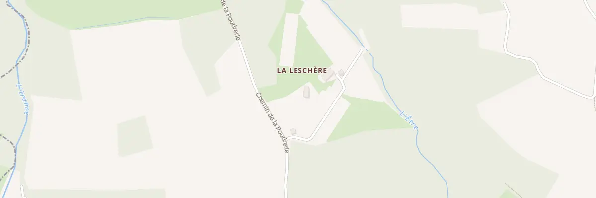 Plan du 1140 Che de la Poudrerie à Buellas