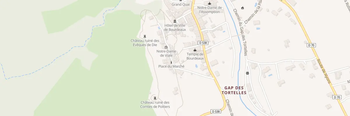 Plan du 5104 Le Village à Bourdeaux