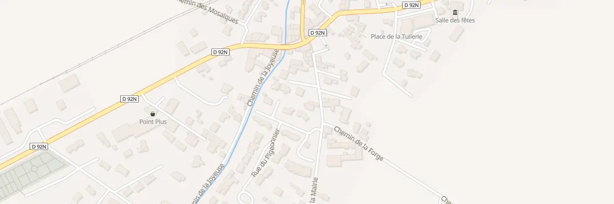 Plan du 100 Rue de la Mairie à Saint-Paul-lès-Romans