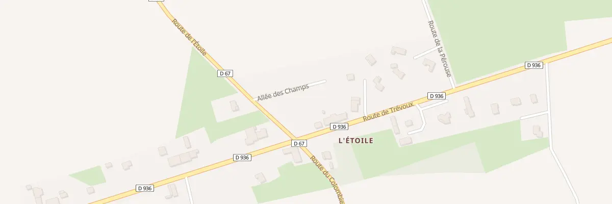 Plan du 9 All des Champs à Montracol