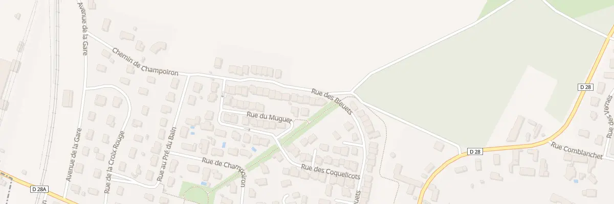 Plan du 35 Rue des Bleuets à Saint-Julien