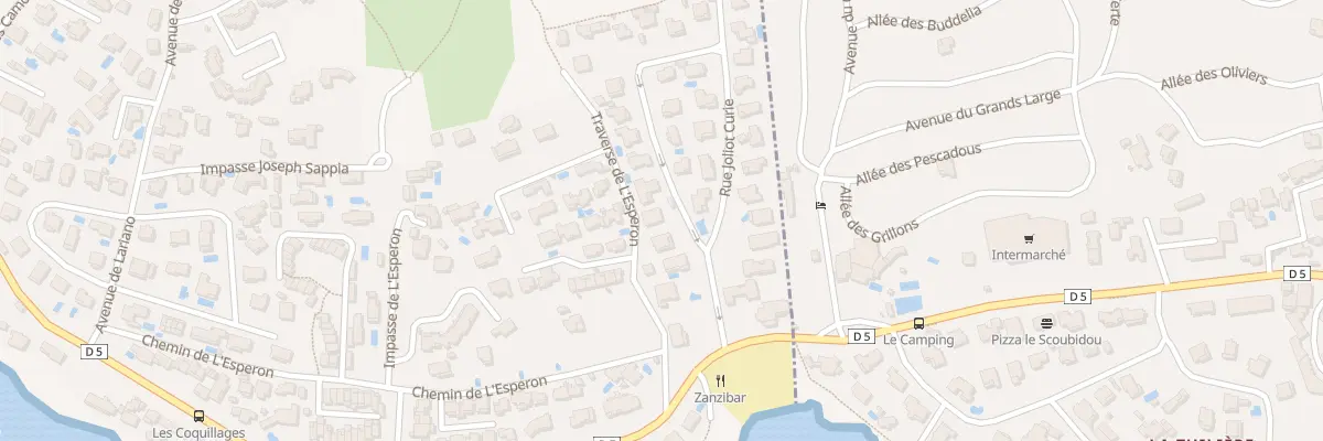 Plan du 55 Rue Joliot Curie à Sausset-les-Pins