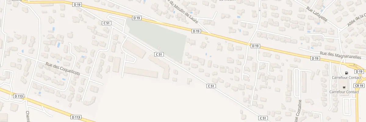 Plan du 322 All Francisco Caravaca à Lançon-Provence