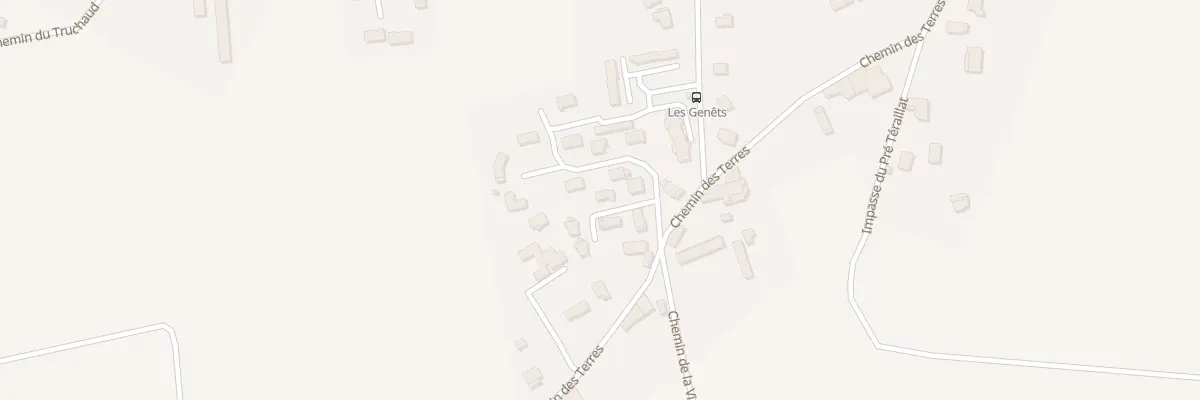 Plan du 740 Che des Terres à Pajay