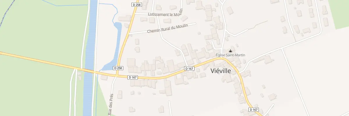 Plan du 16 Rue de la Marne à Viéville
