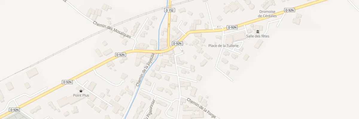 Plan du 45 Pl de la Fabrique à Saint-Paul-lès-Romans