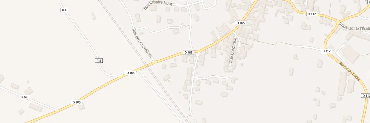 Plan du 4C Rue de Glapigny à Gemeaux