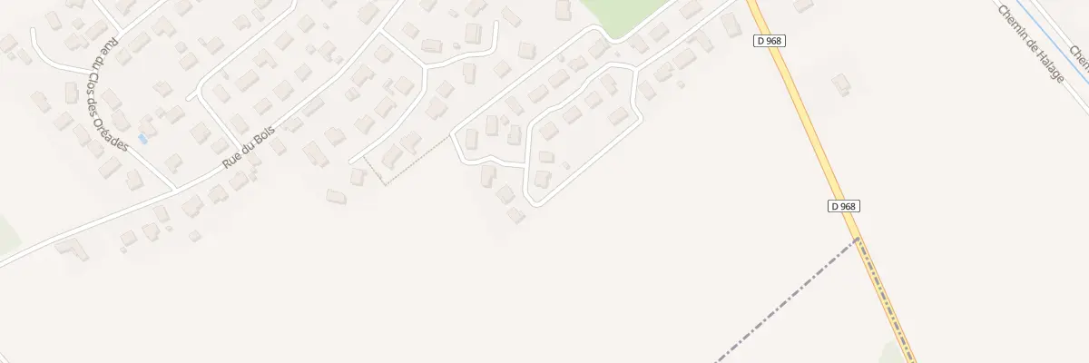 Plan du 23 Rue du Clos des Gourmets à Thorey-en-Plaine