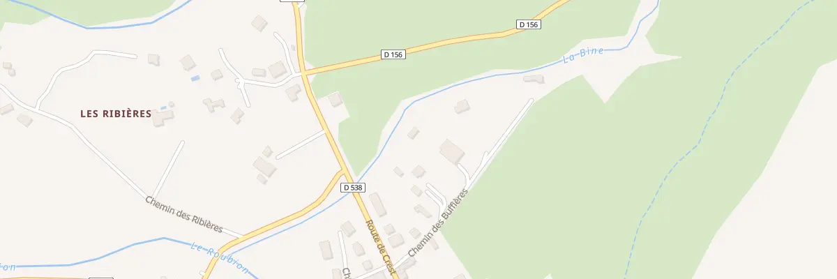 Plan du 5230 Buffieres à Bourdeaux