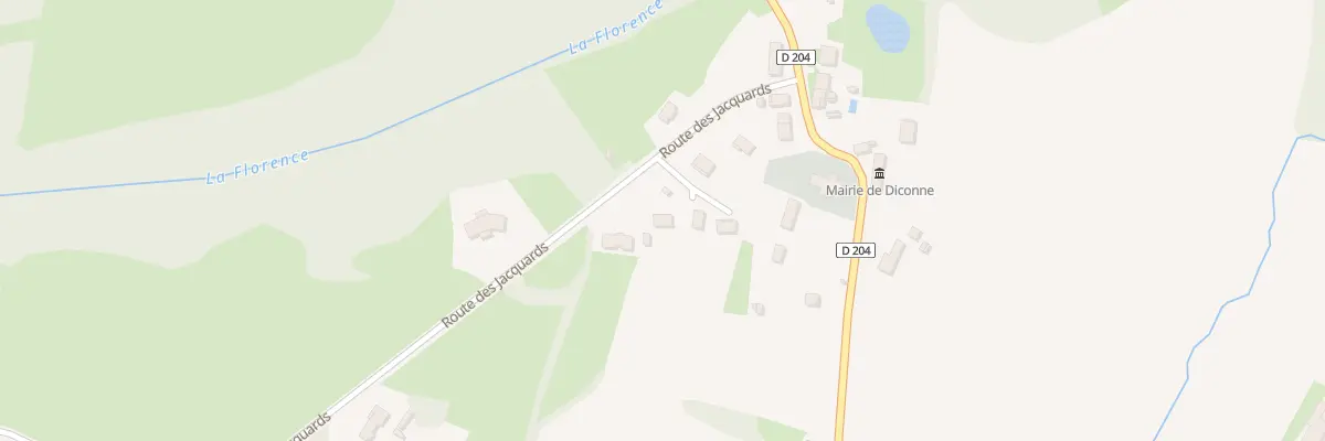 Plan du 2 Imp du Village à Diconne
