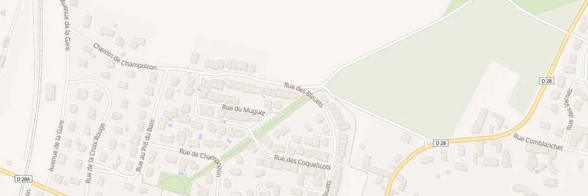 Plan du 31 Rue des Bleuets à Saint-Julien