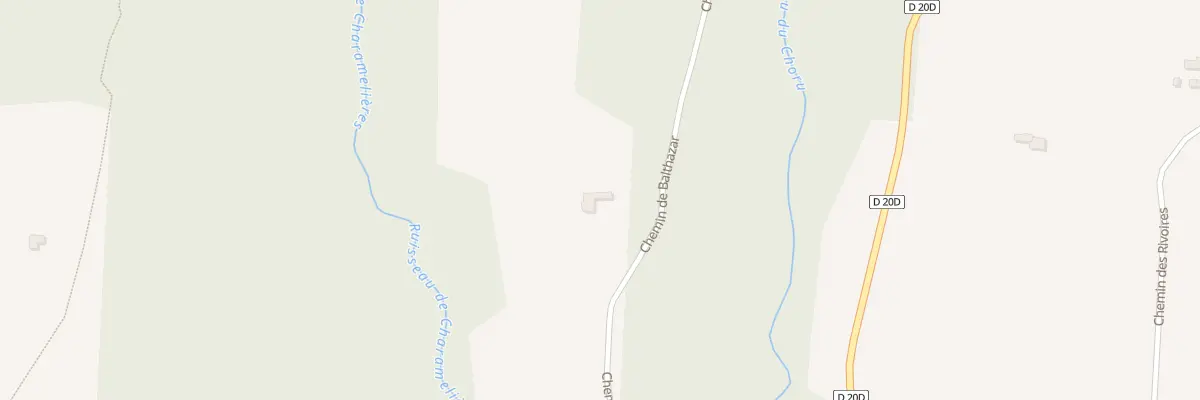 Plan du 1101 Che de Balthazar à Saint-Clair-sur-Galaure