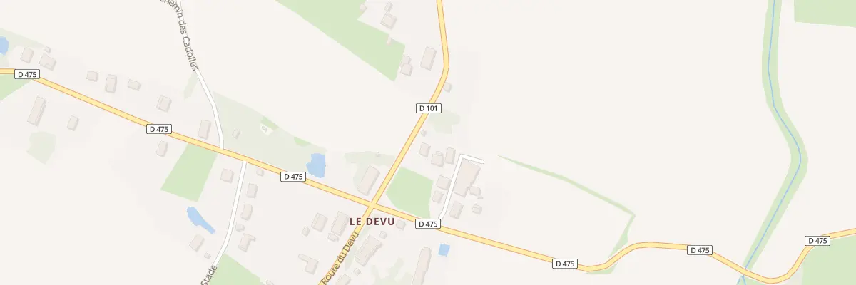 Plan du 780 Rte du Devu à Ménetreuil