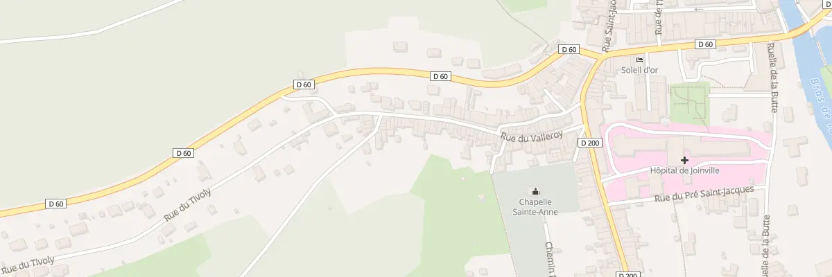 Plan du 81 Rue du Valleroy à Joinville