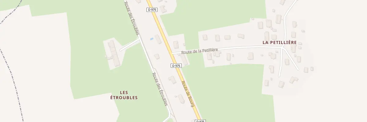 Plan du 5060 La Petilliere à Malafretaz