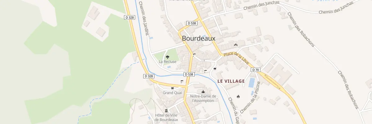 Plan du 5001 Pl de la Recluse à Bourdeaux
