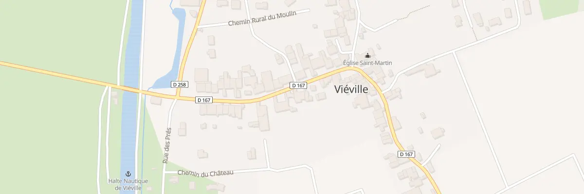 Plan du 13 Rue de la Marne à Viéville