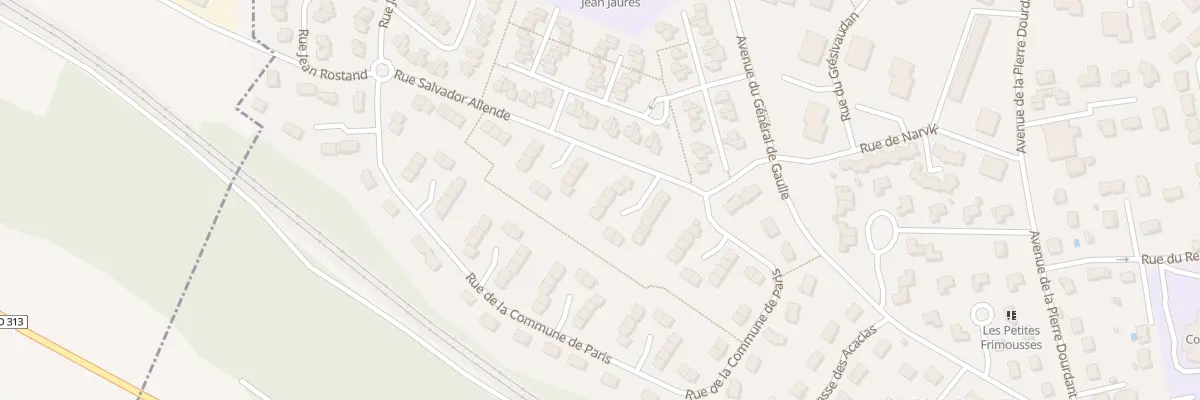 Plan du 69 Rue Salvador Allende à La Verpillière