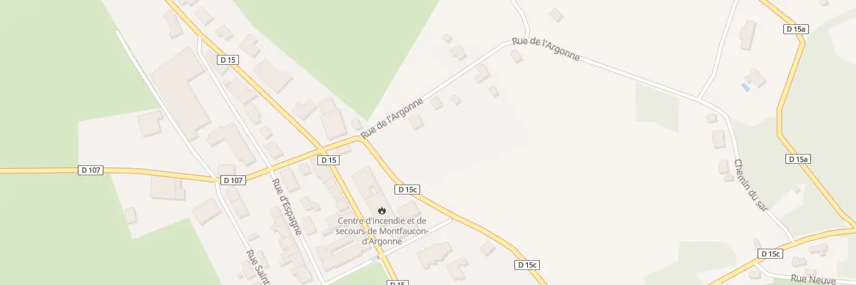 Plan du 3B Rue de l’Argonne à Montfaucon-d’Argonne