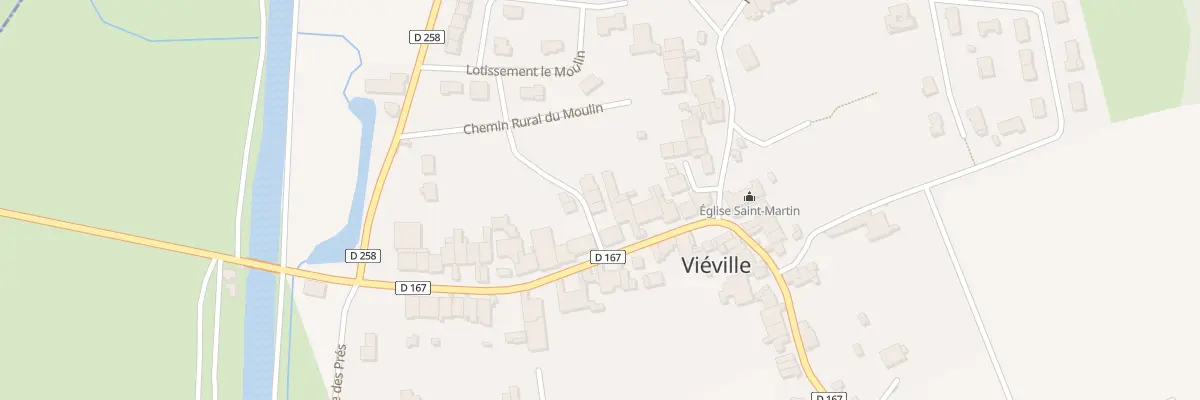 Plan du 4 Rle du Moulin à Viéville