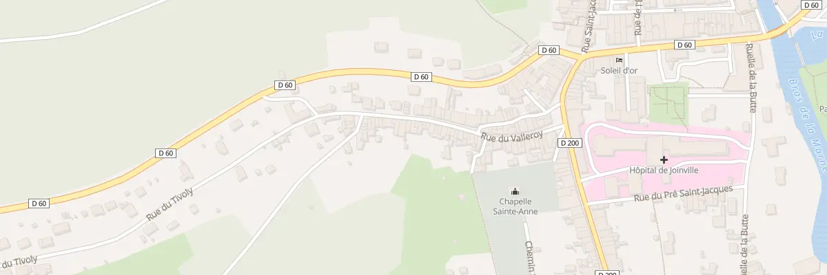 Plan du 73 Rue du Valleroy à Joinville
