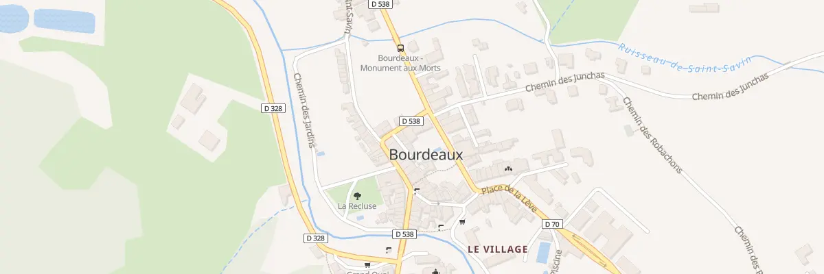 Plan de Pl Louis Chancel à Bourdeaux