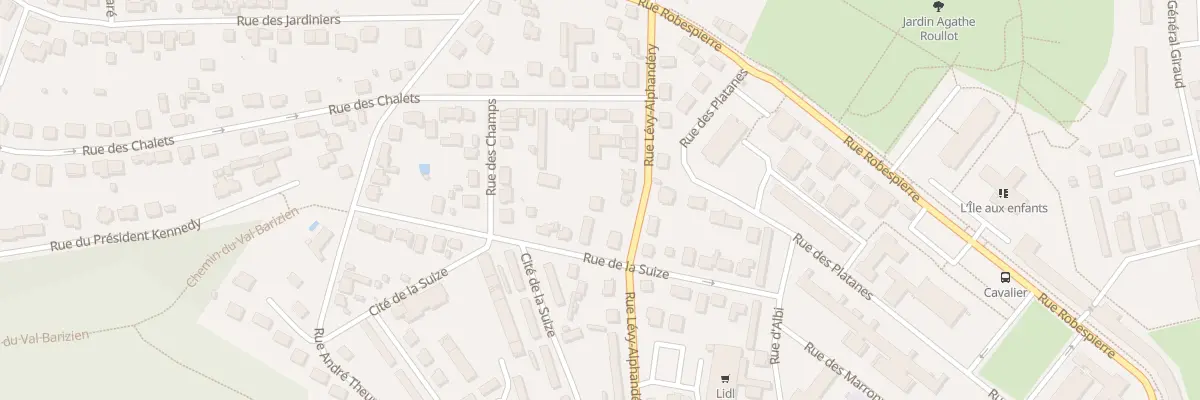 Plan du 88B Rue Lévy-Alphandéry à Chaumont