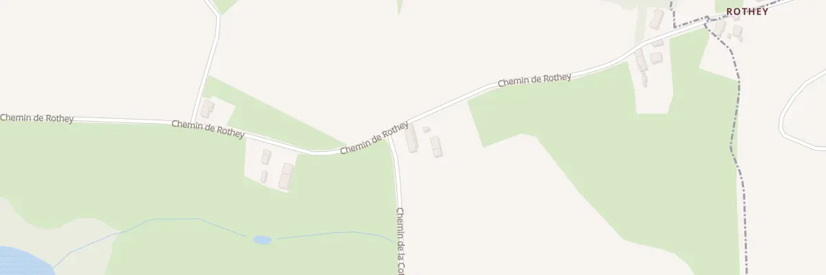 Plan du 4 Chem de Rothey à Serrigny-en-Bresse