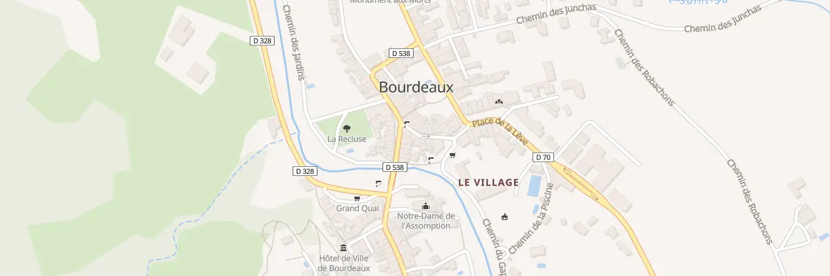 Plan du 5000 Rue de la Lève à Bourdeaux