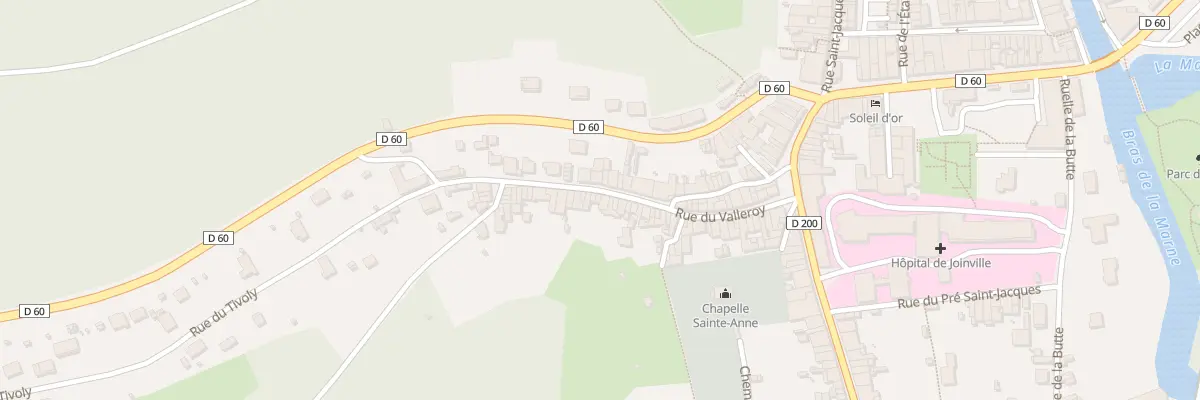 Plan du 63 Rue du Valleroy à Joinville