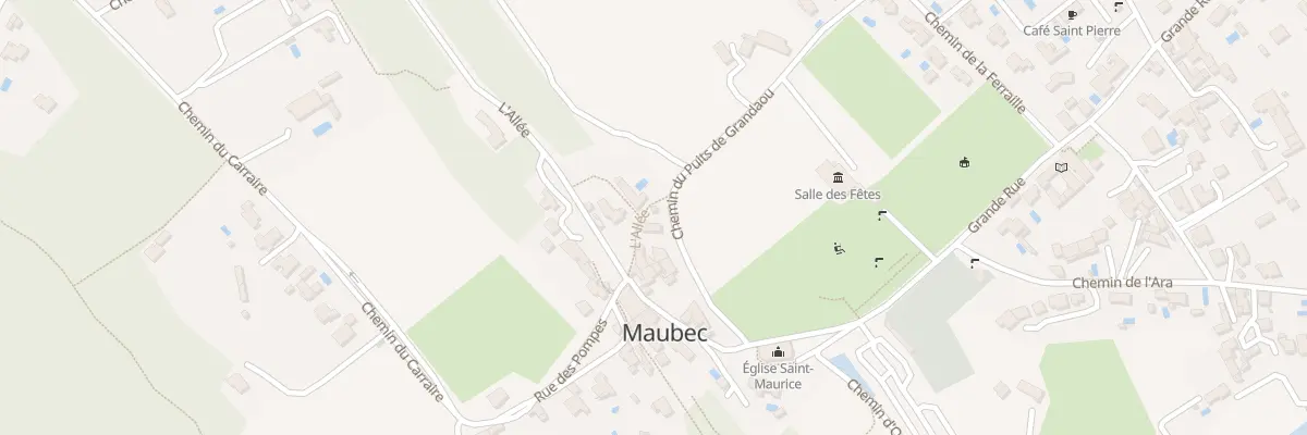 Plan du 5424 Village à Maubec