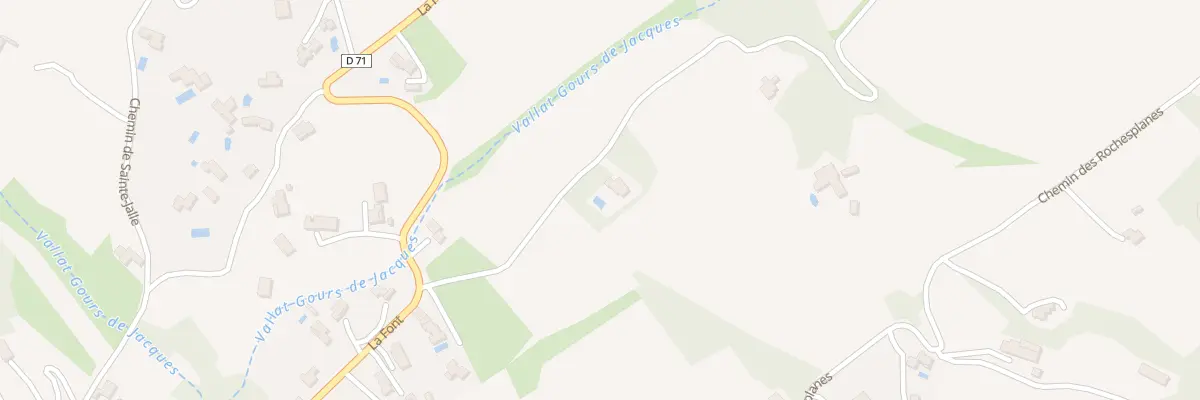 Plan du 5242 Le Jonchier à Puyméras