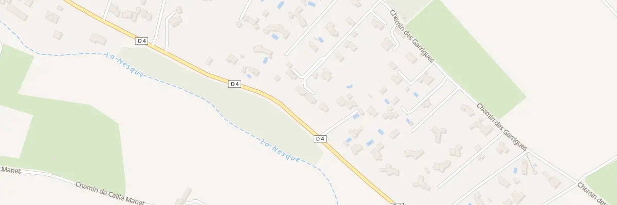 Plan du 5468F Imp des Chenes Verts à Venasque