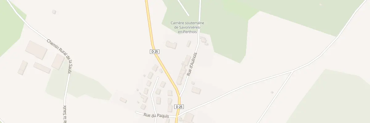 Plan du 11 Rue D Aulnois à Savonnières-en-Perthois