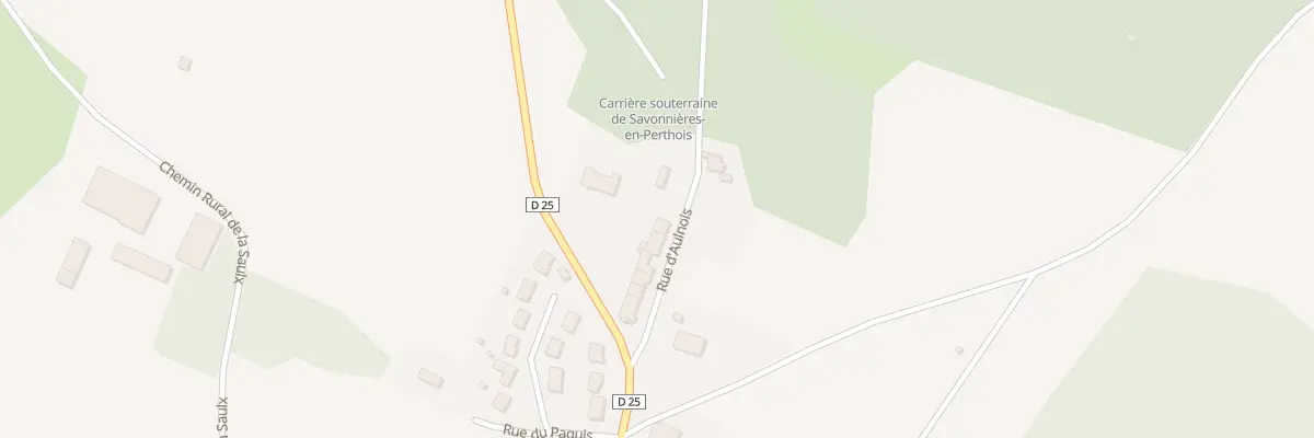 Plan du 13 Rue D Aulnois à Savonnières-en-Perthois