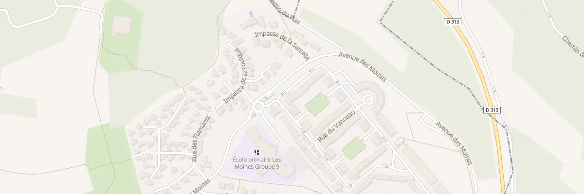Plan du 68 Rue de l’Echasse à Saint-Quentin-Fallavier