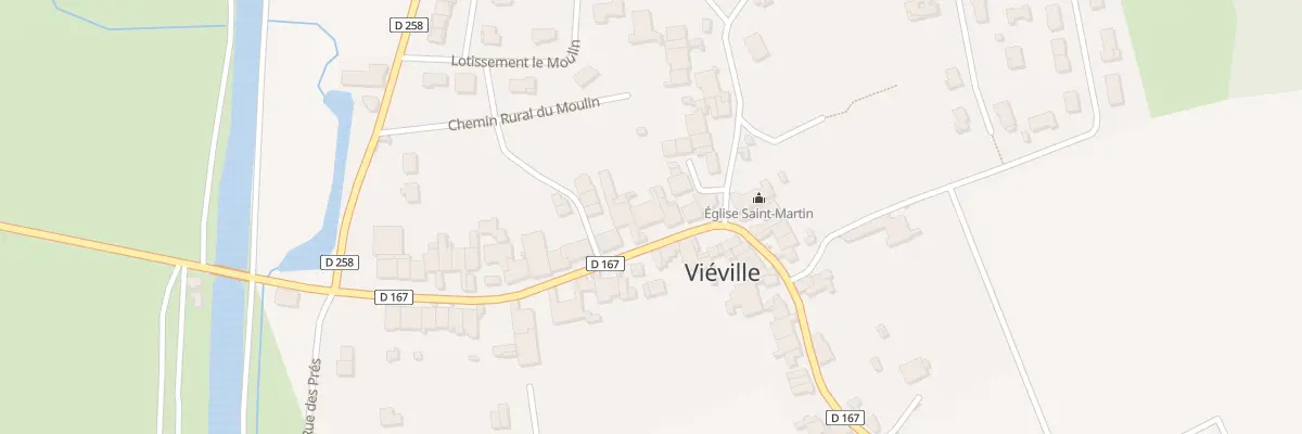Plan du 8B Rue de la Marne à Viéville