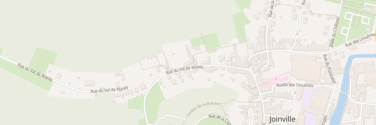 Plan du 24 Rue du Val de Wassy à Joinville