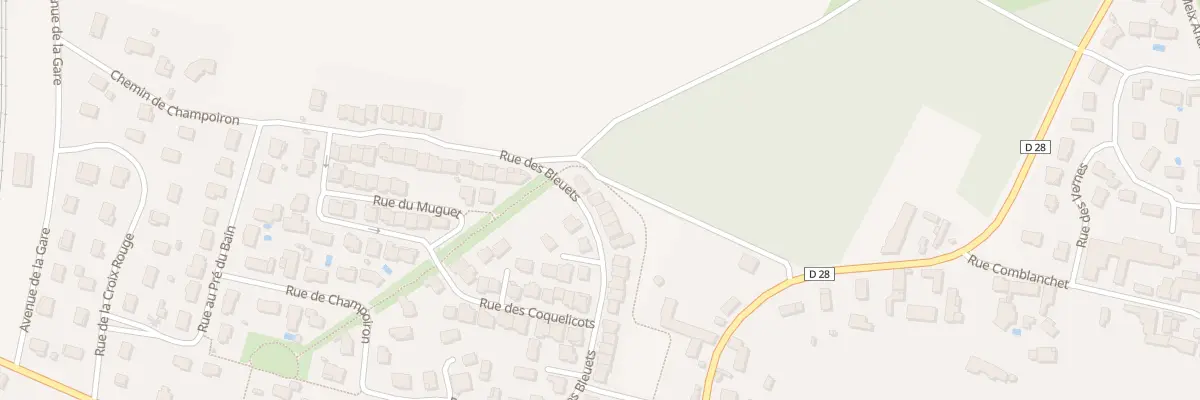 Plan du 42 Rue des Bleuets à Saint-Julien
