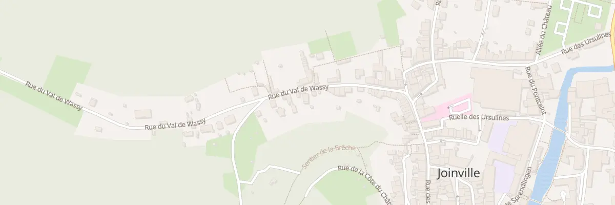 Plan du 31 Rue du Val de Wassy à Joinville