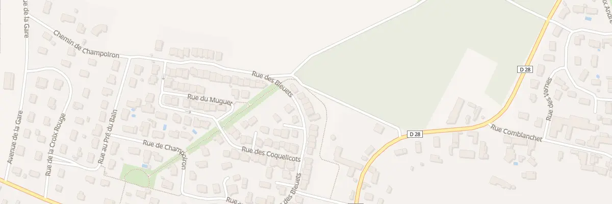 Plan du 40 Rue des Bleuets à Saint-Julien