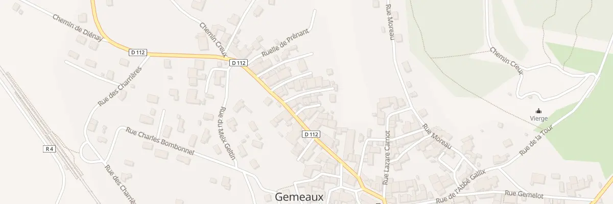 Plan du 3 Cul de Sac Montmeroux à Gemeaux