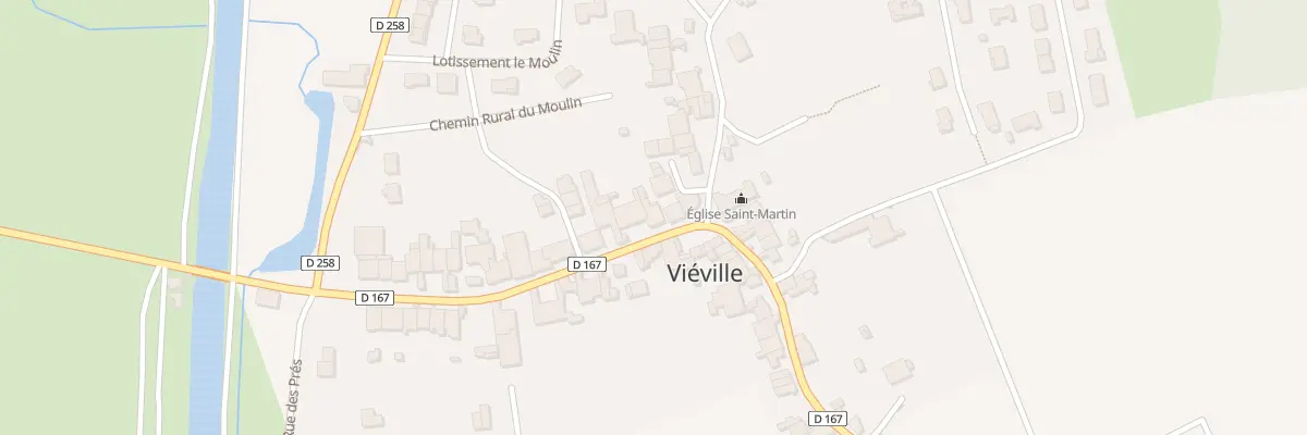 Plan du 6 Rue de la Marne à Viéville