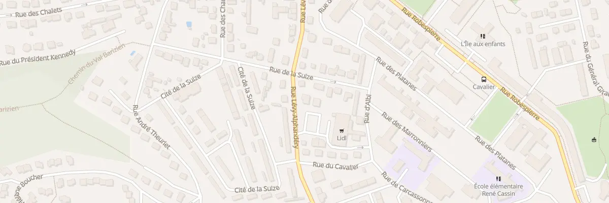 Plan du 89B Rue Lévy-Alphandéry à Chaumont