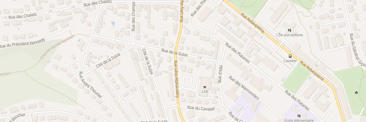 Plan du 89 Rue Lévy-Alphandéry à Chaumont