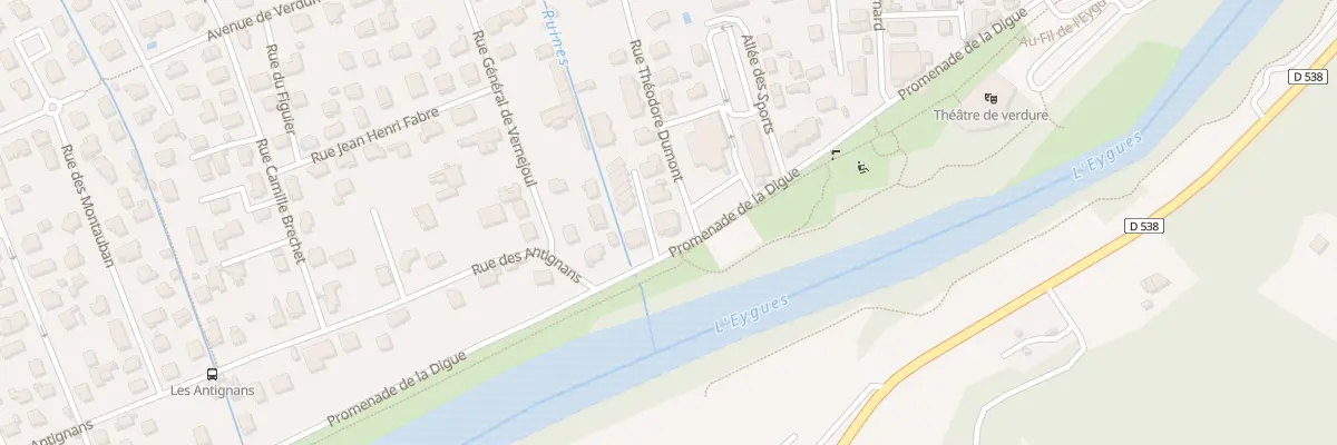 Plan du 30 Rue Theodore Dumont à Nyons